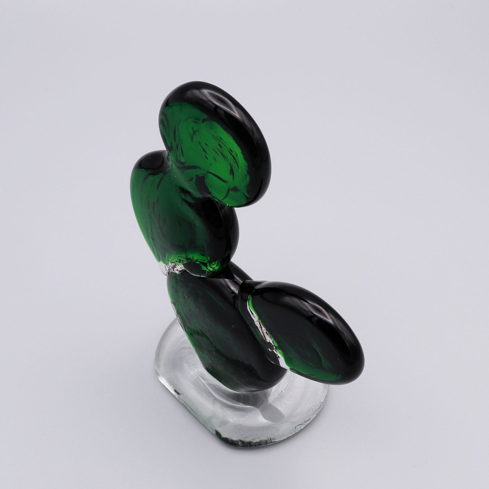 「CACTUS GLASS ORNAMENT / Round Fan」