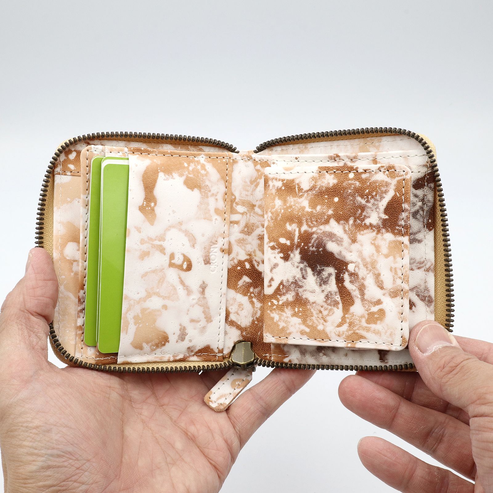 「TONOKO」Mini Round Zip Wallet