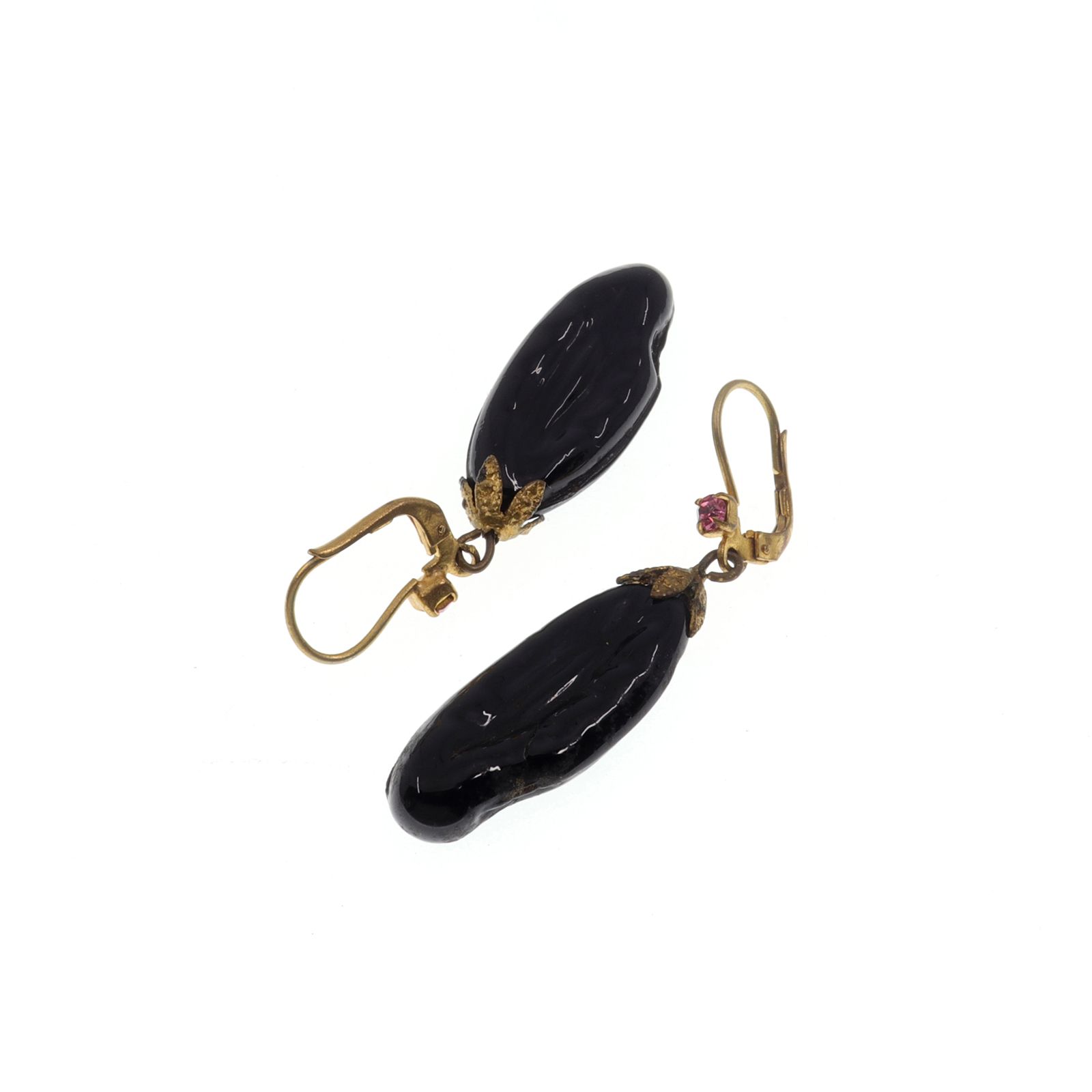 「グラスプルーン」ピアス フランス