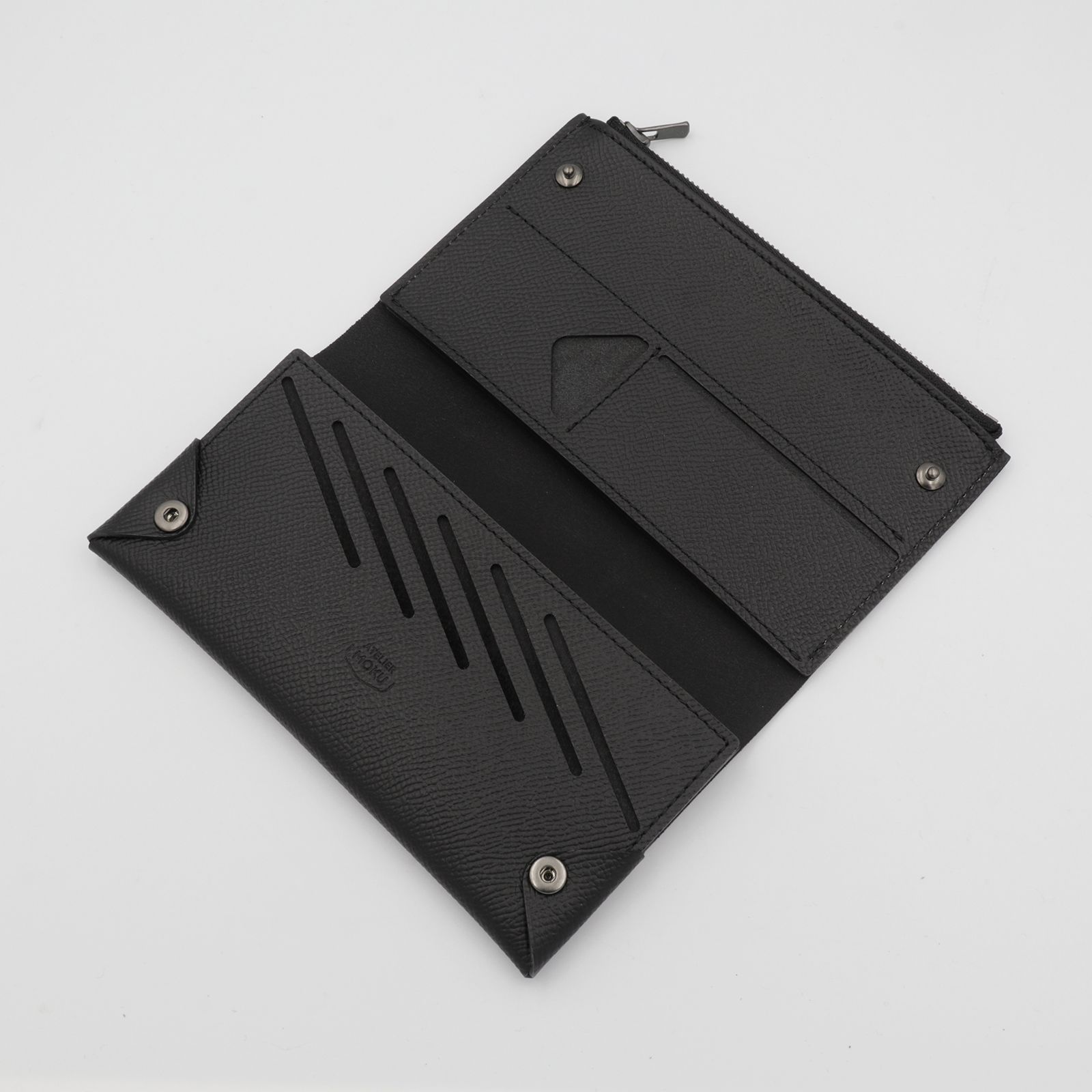 「小さく薄い長財布UNO ver.2 Noblessa」black