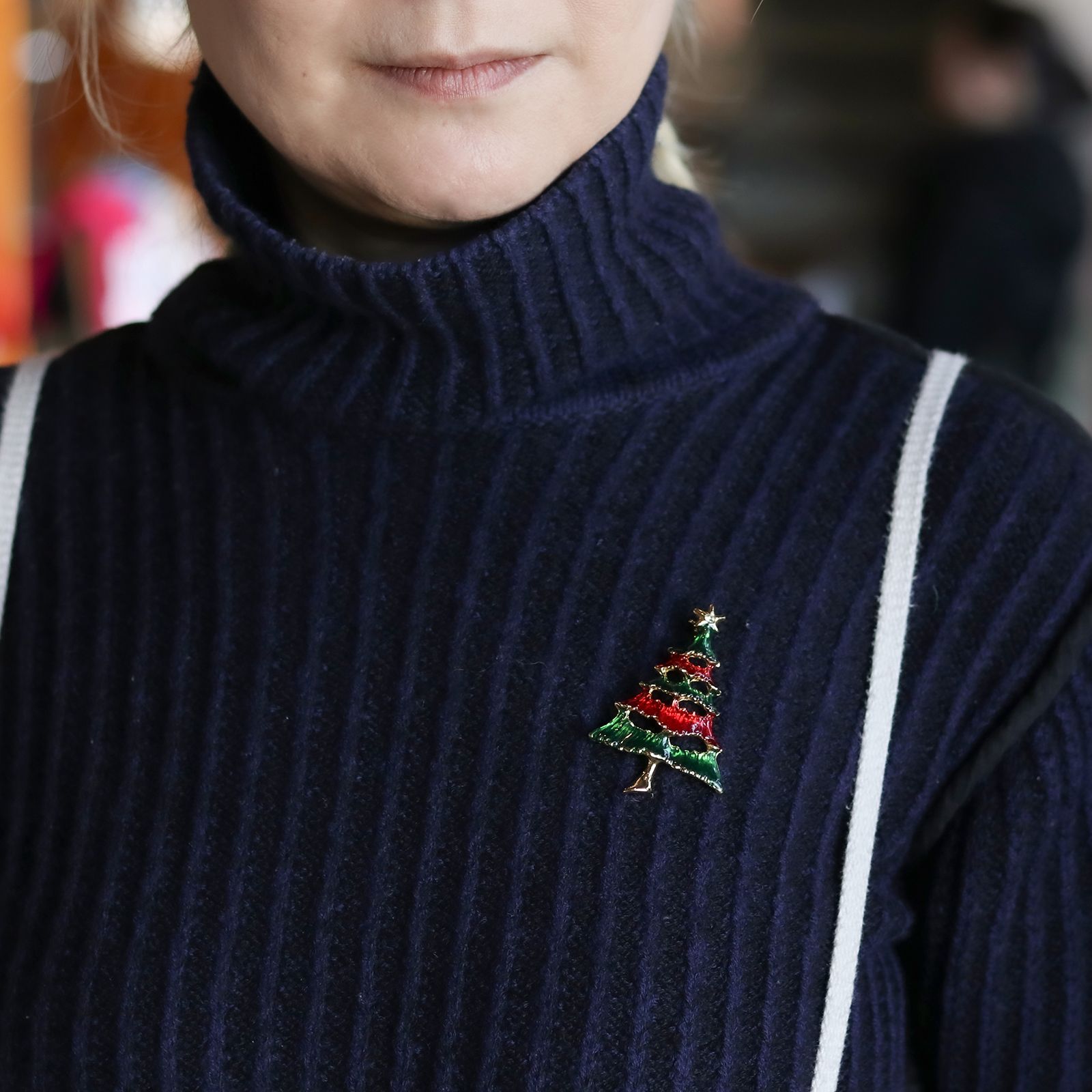 「クリスマスツリー」ブローチ ヨーロッパ