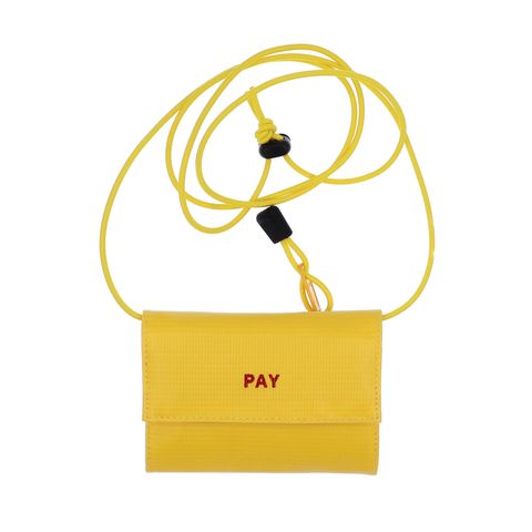 「Tarpolin Coin Catcher」ショルダーウォレットS イエロー