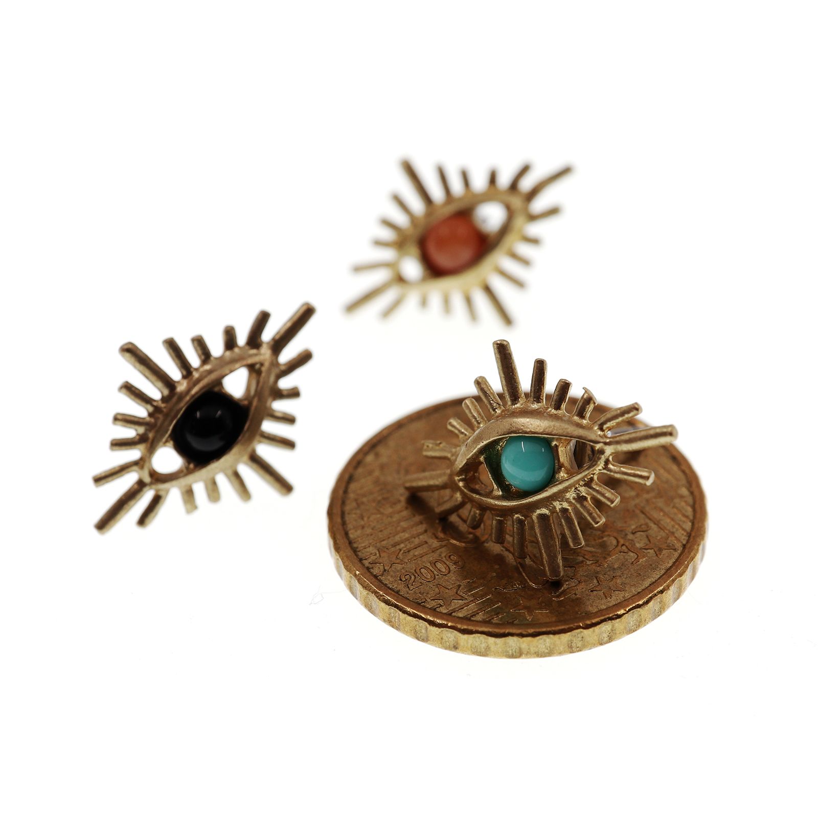「Rock eye pierce」ピアス ブラックアイ
