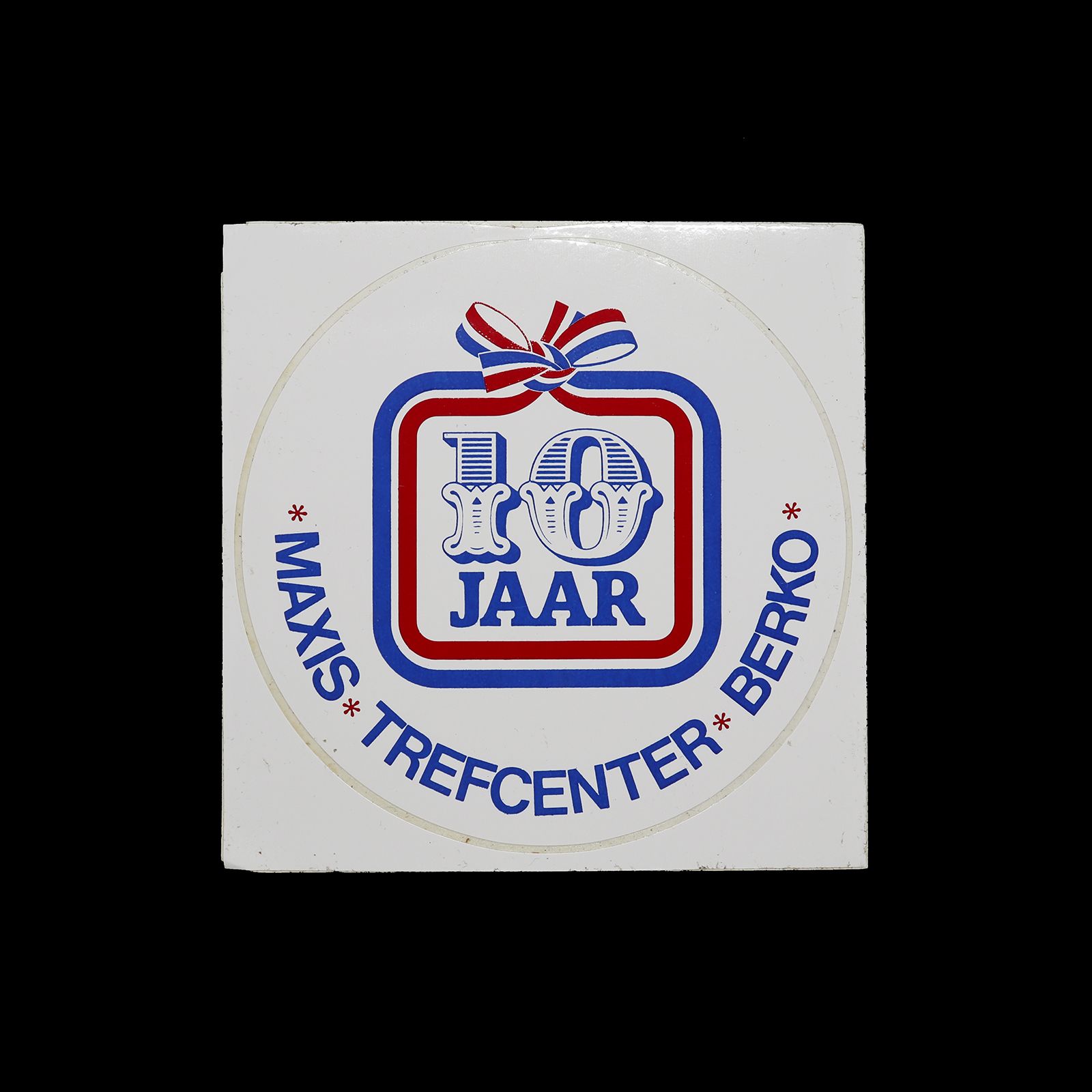 「MAXIS TREFCENTER BERKO」ヴィンテージステッカー ヨーロッパ