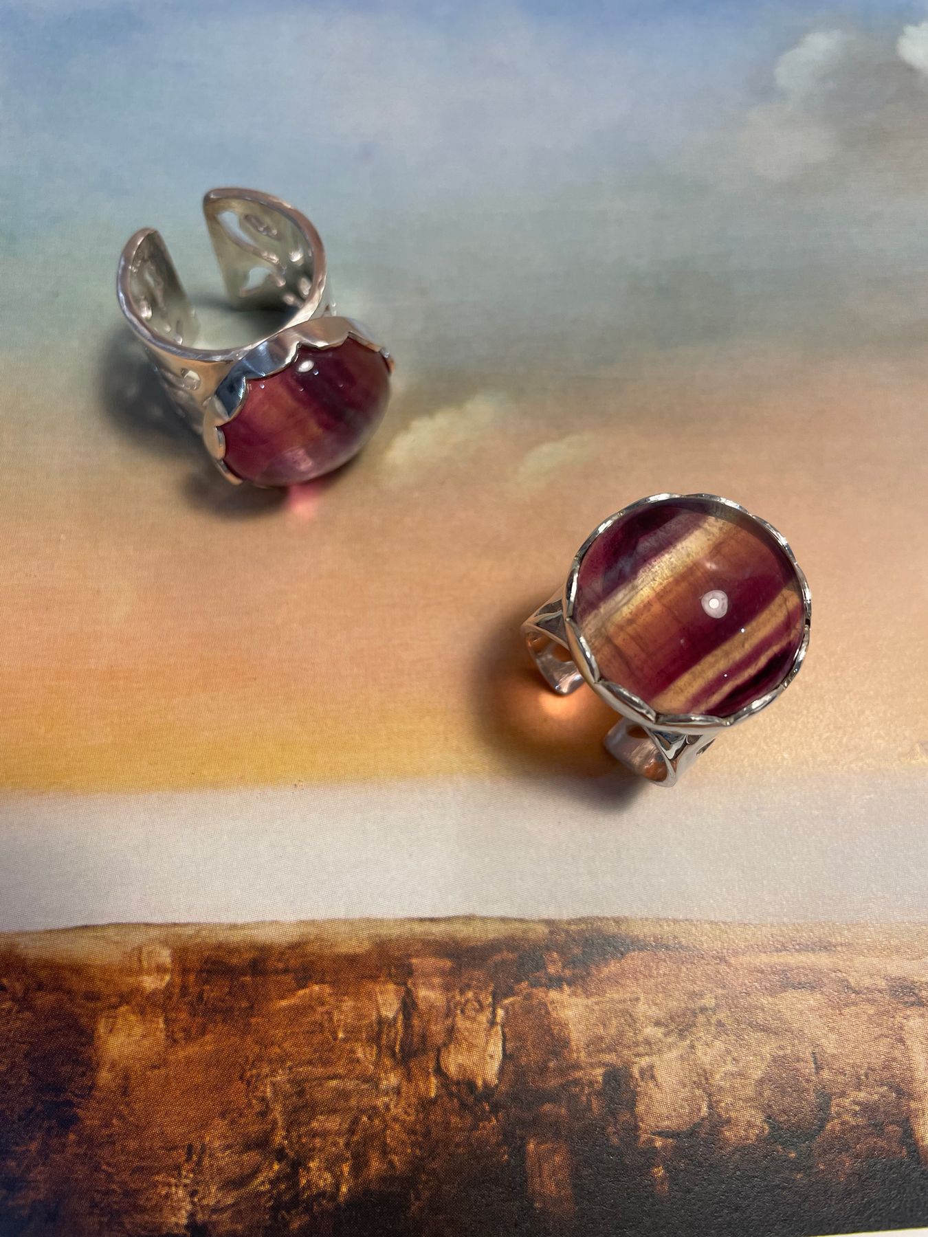 「PEACOCK EYE RING」リング