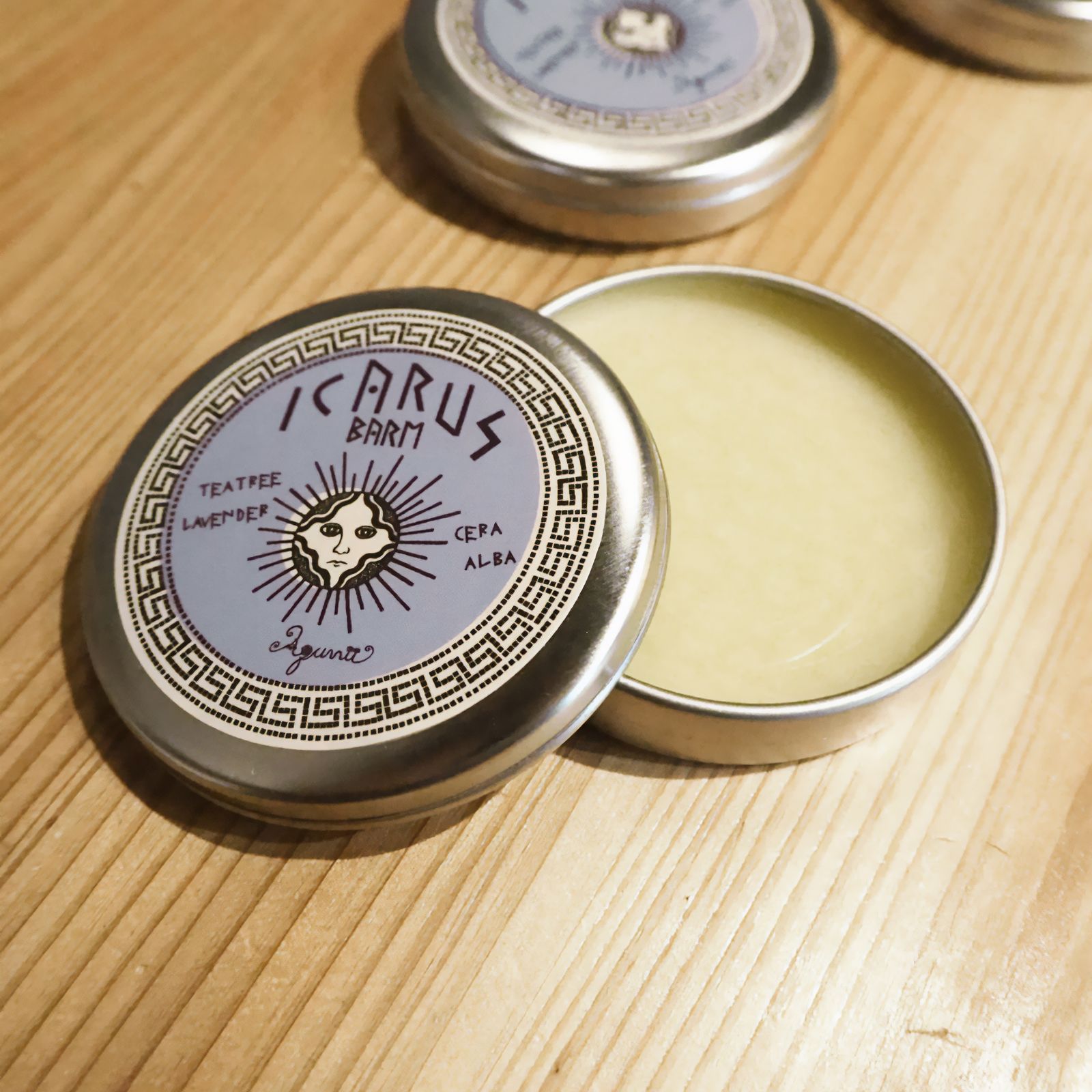 「Icarus barm」天然みつろうクリーム 13g