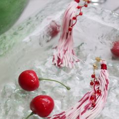 「Fete de l'eau TEO 水中花」ピアス