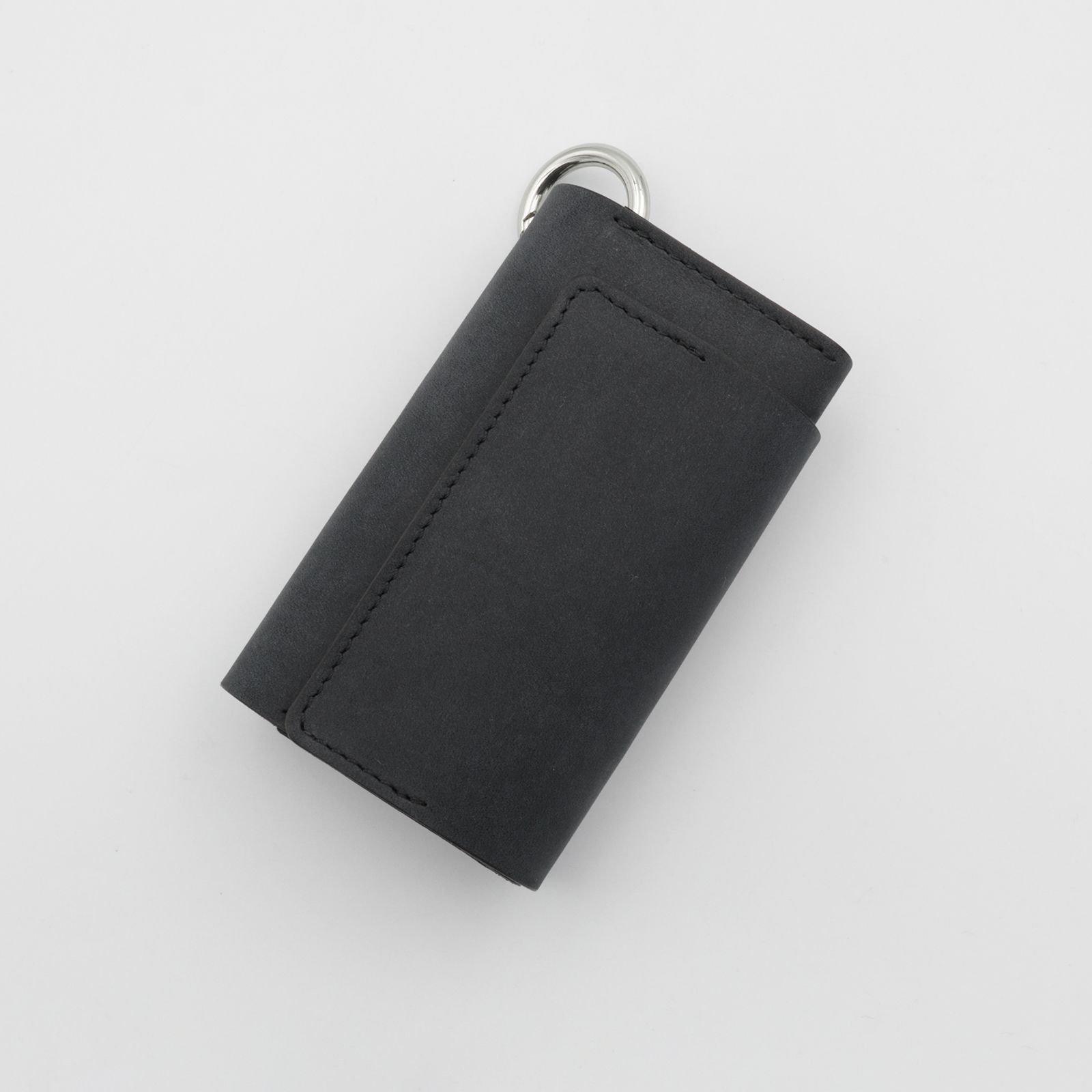 「単純化」三つ折り財布 銀スリ