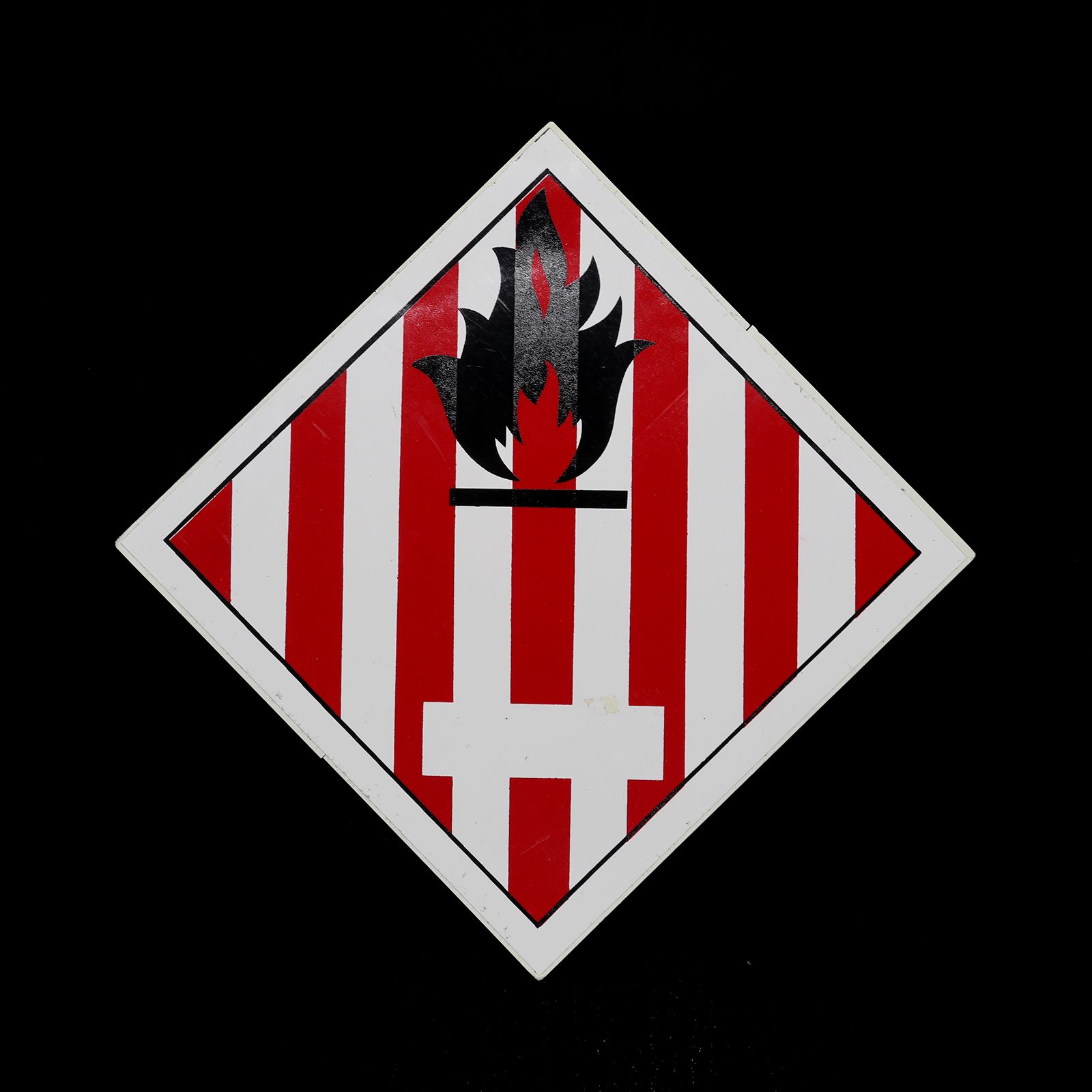 「Hazard Label」ヴィンテージステッカー ヨーロッパ