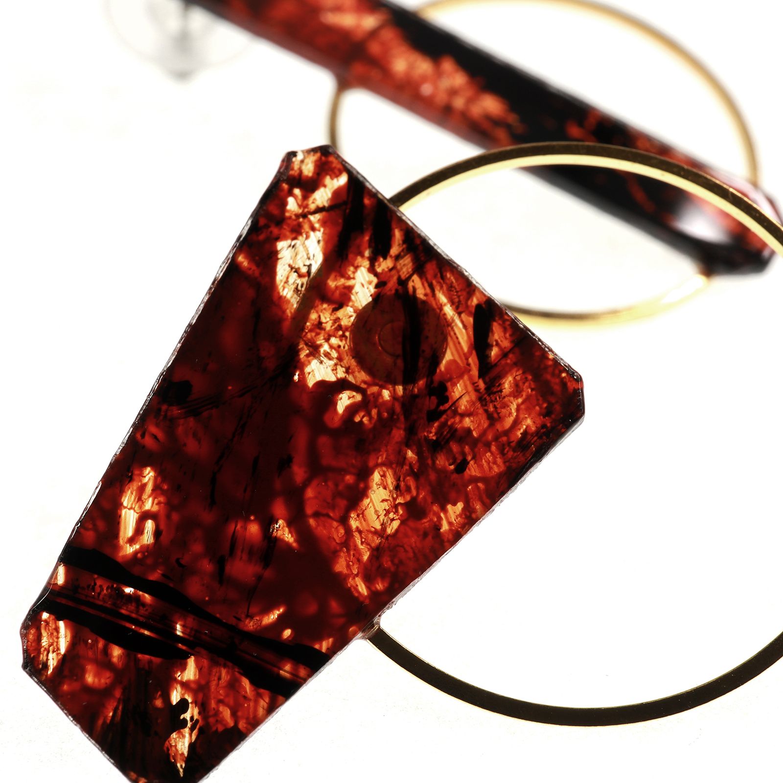 「Tortoiseshell2 Libra」ピアス