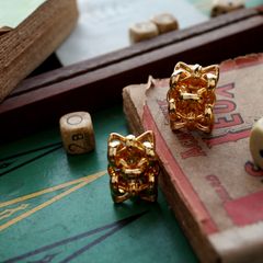 「チェーンミックス」イヤリング イタリア