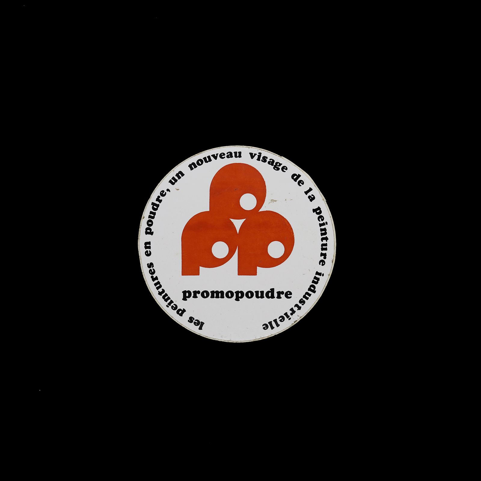 「promopoudre」ヴィンテージステッカー ヨーロッパ