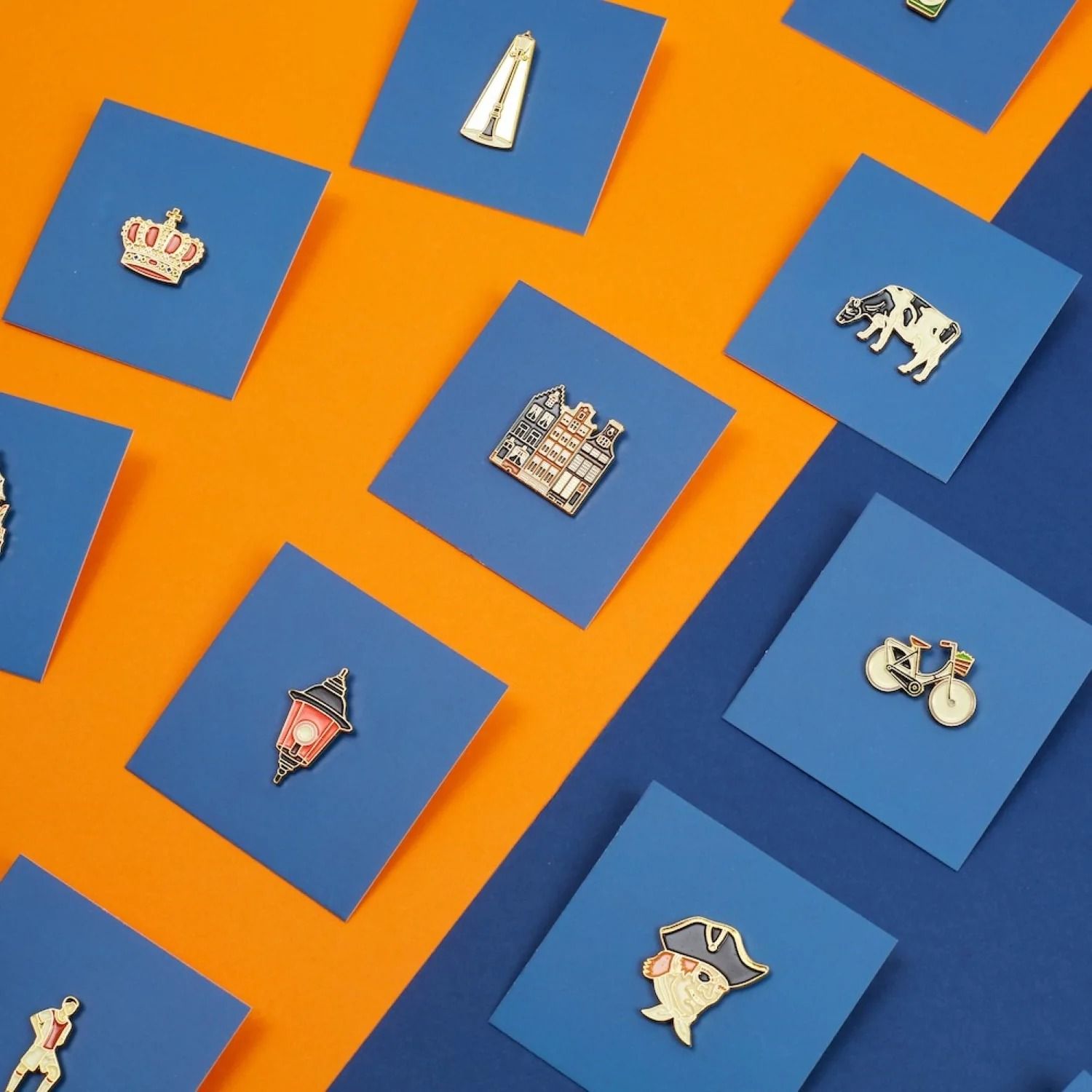 「Netherlands Crown」ピンズ 王冠 アムステルダムコレクション