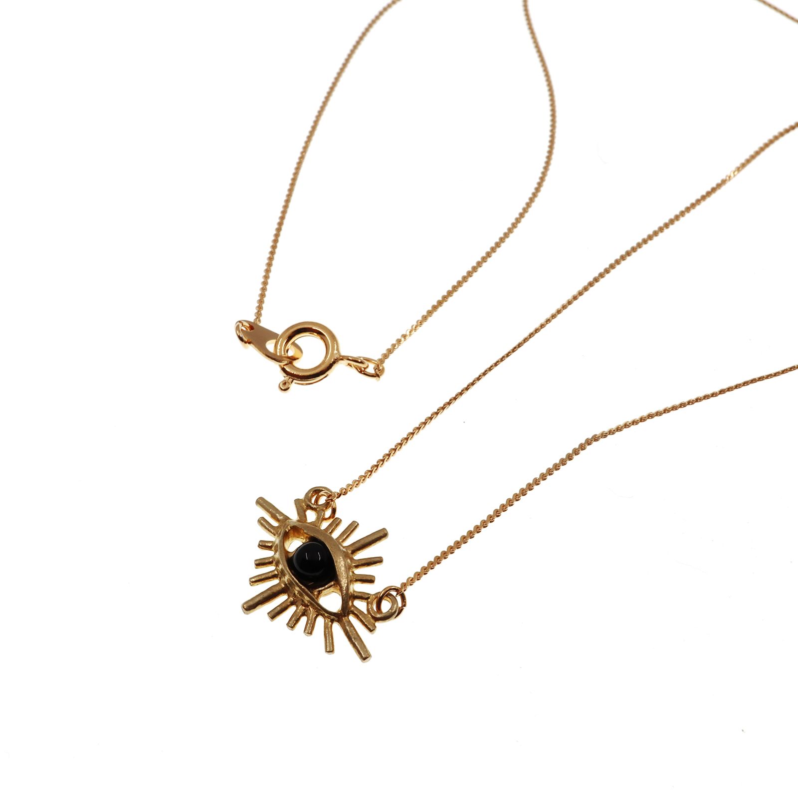 「Rock eye necklace」ネックレス ブラックアイ