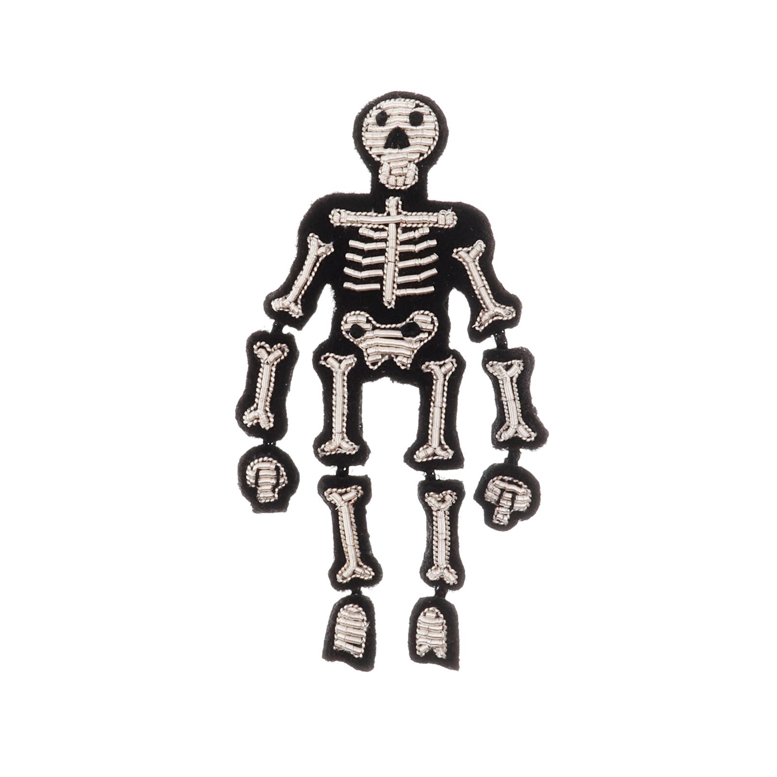 「Silver Skeleton」ブローチ