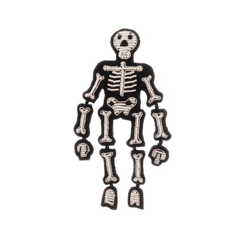 「Silver Skeleton」ブローチ