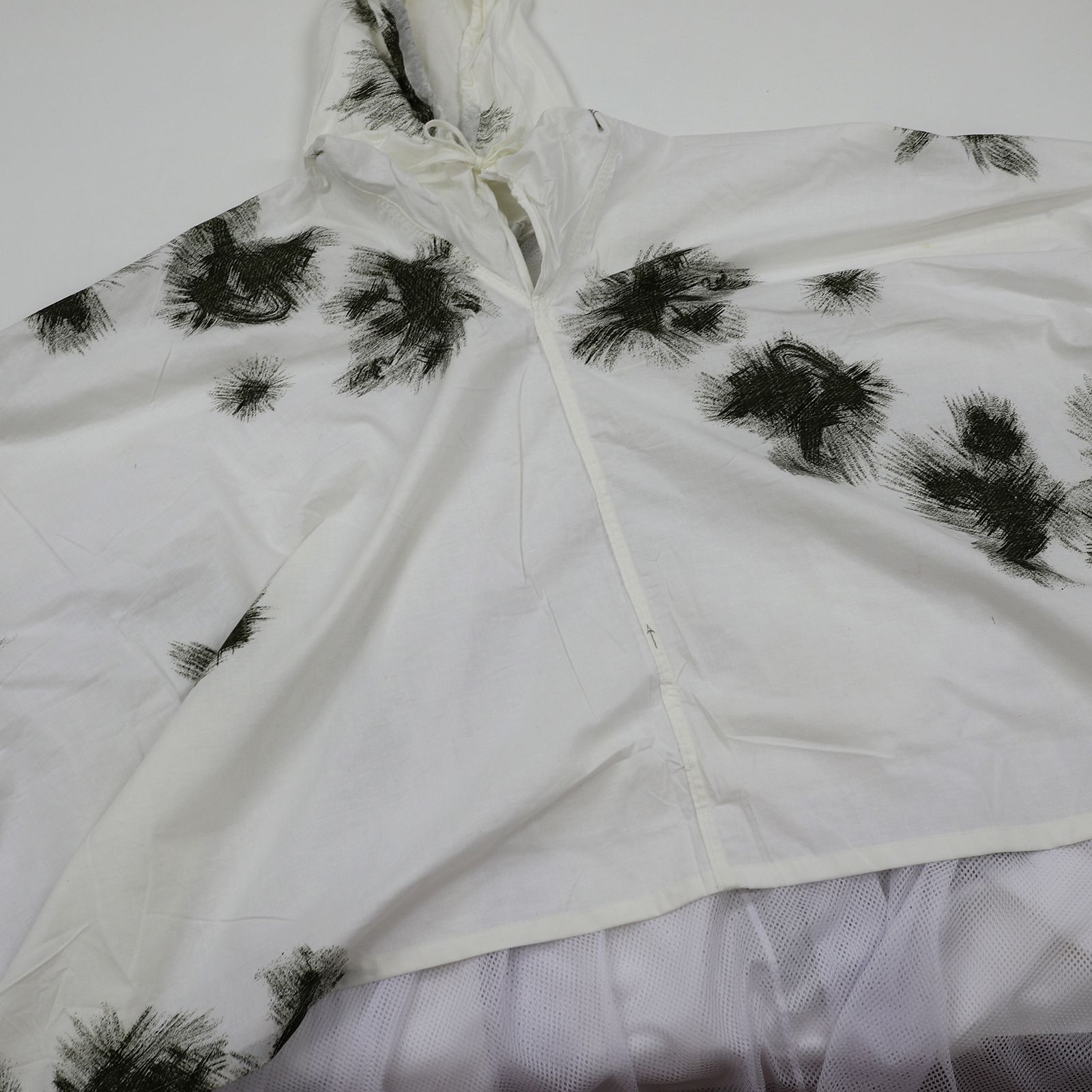 corne 10th anniversary item 「スノーカモ ポンチョ リメイク」 ドイツ 1960～70s