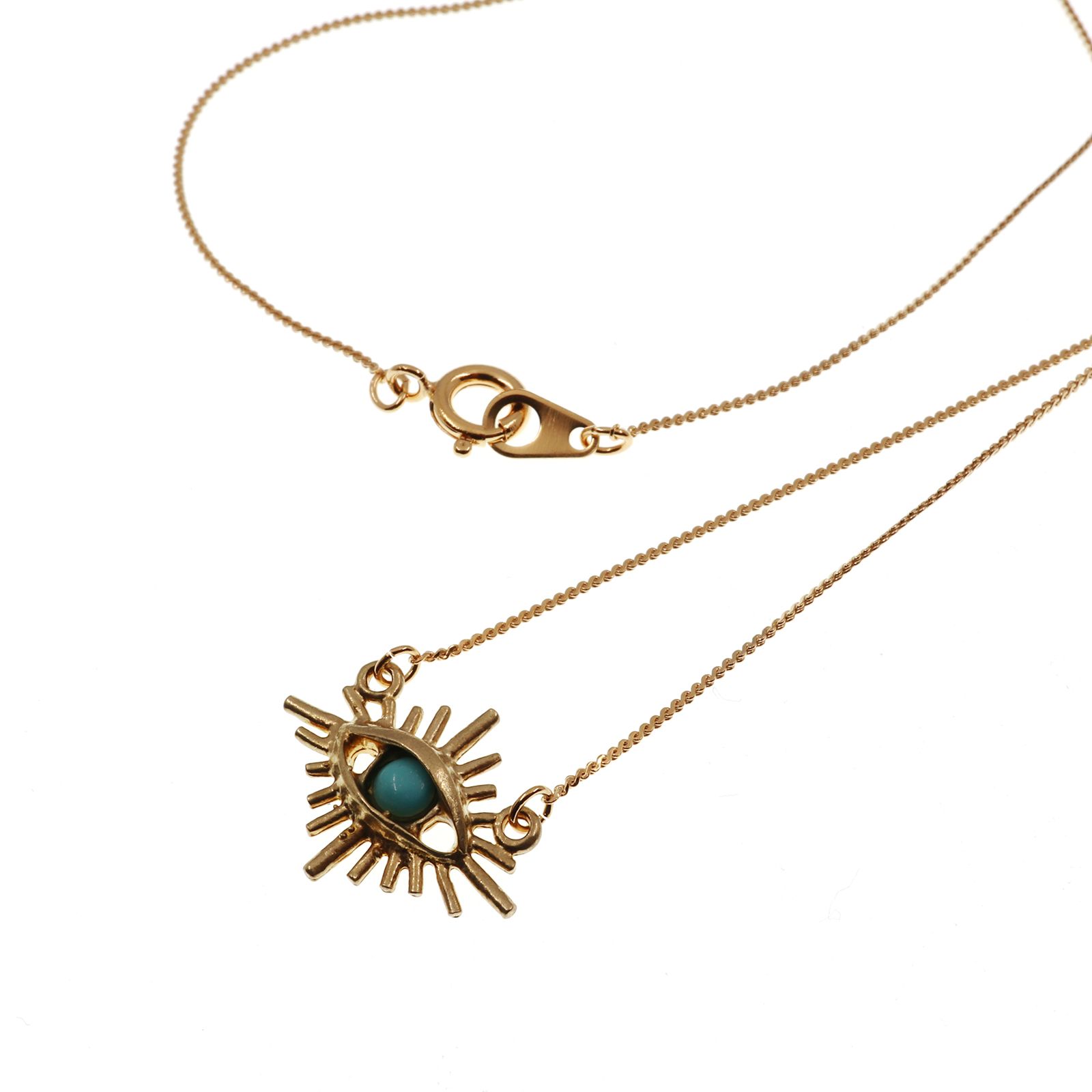 Aquvii - 「Rock eye necklace」ネックレス ブルーアイ | corne