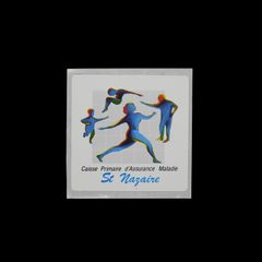 「Caisse Primaire d'Assurance Maladie」ヴィンテージステッカー ヨーロッパ