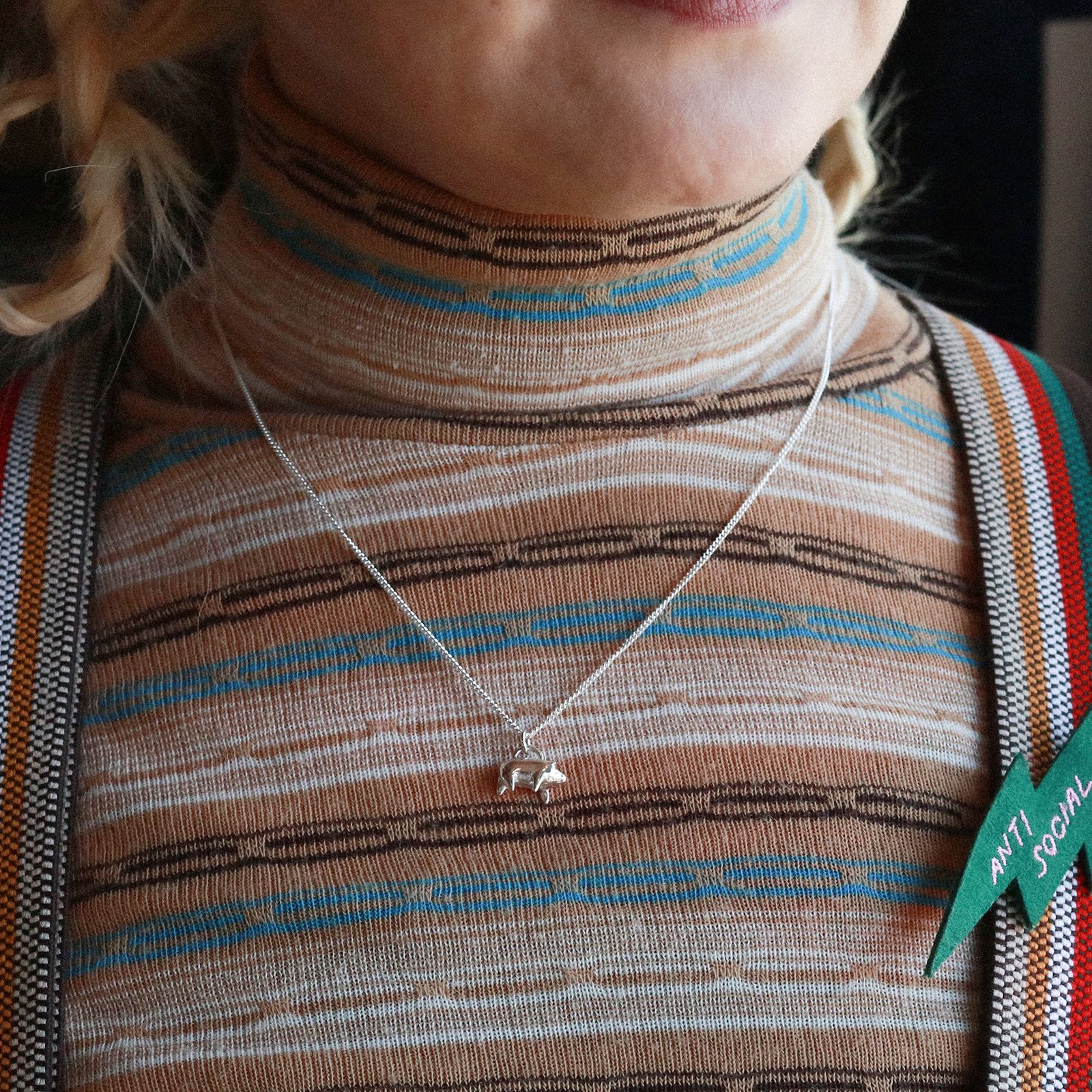 「Pig Necklace」ネックレス