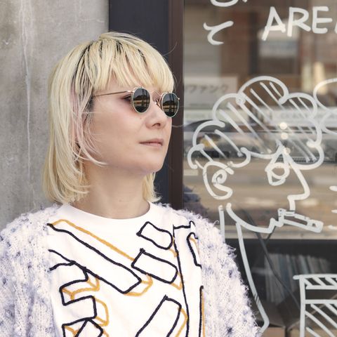 「Nina」サングラス グリーン