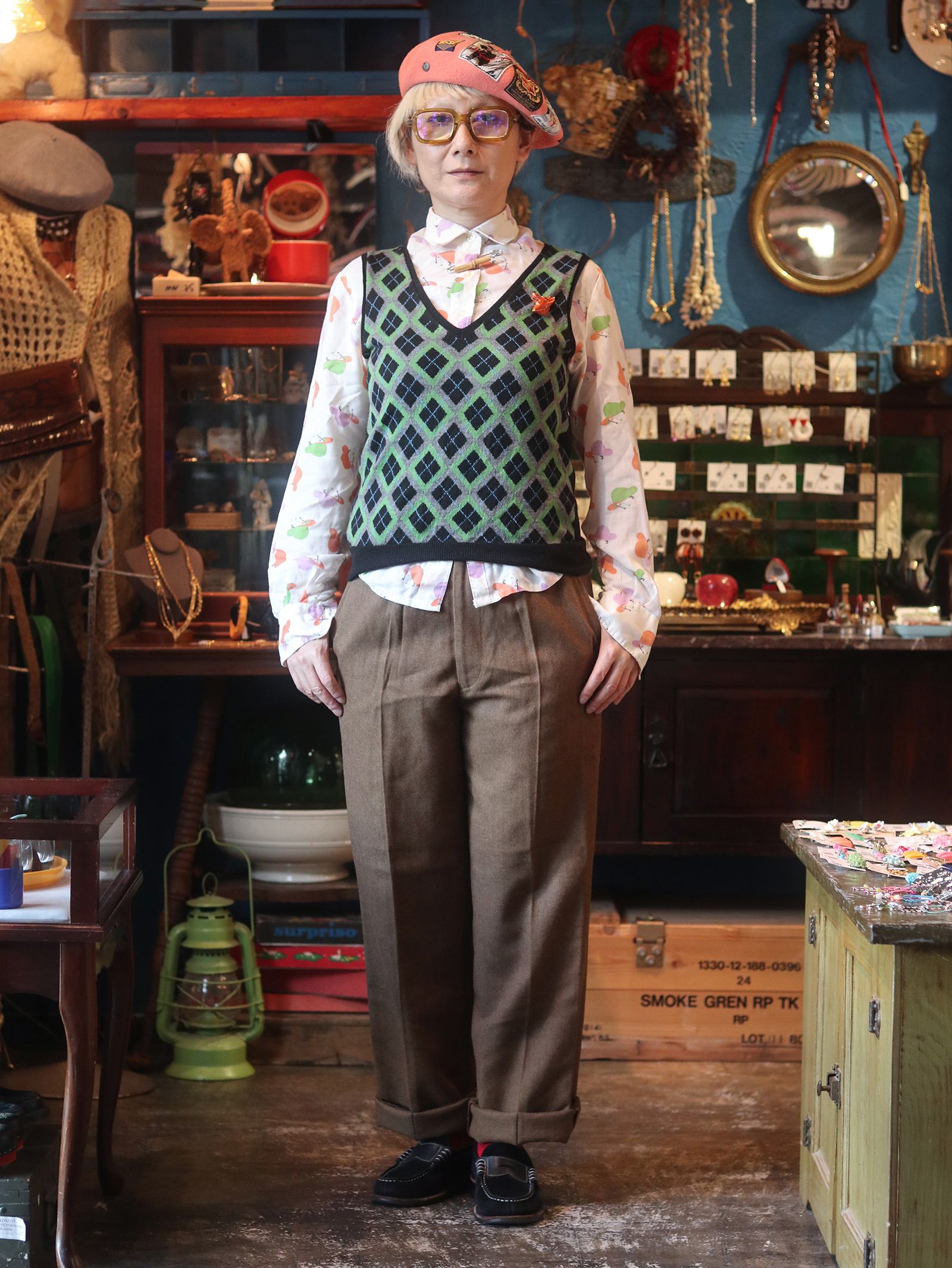 「BRITISH ARMY ALL RANKS No.2 DRESS WOOL TROUSERS」ユーズド イギリス 1990-2000s
