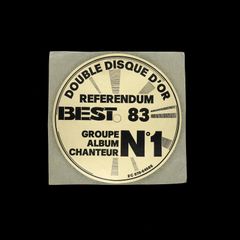 「REFERENBUM BEST 83」ヴィンテージステッカー ヨーロッパ