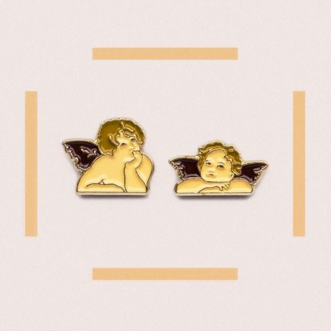 「The Sistine Madonna」ピンズ システィーナの聖母/ラファエロ