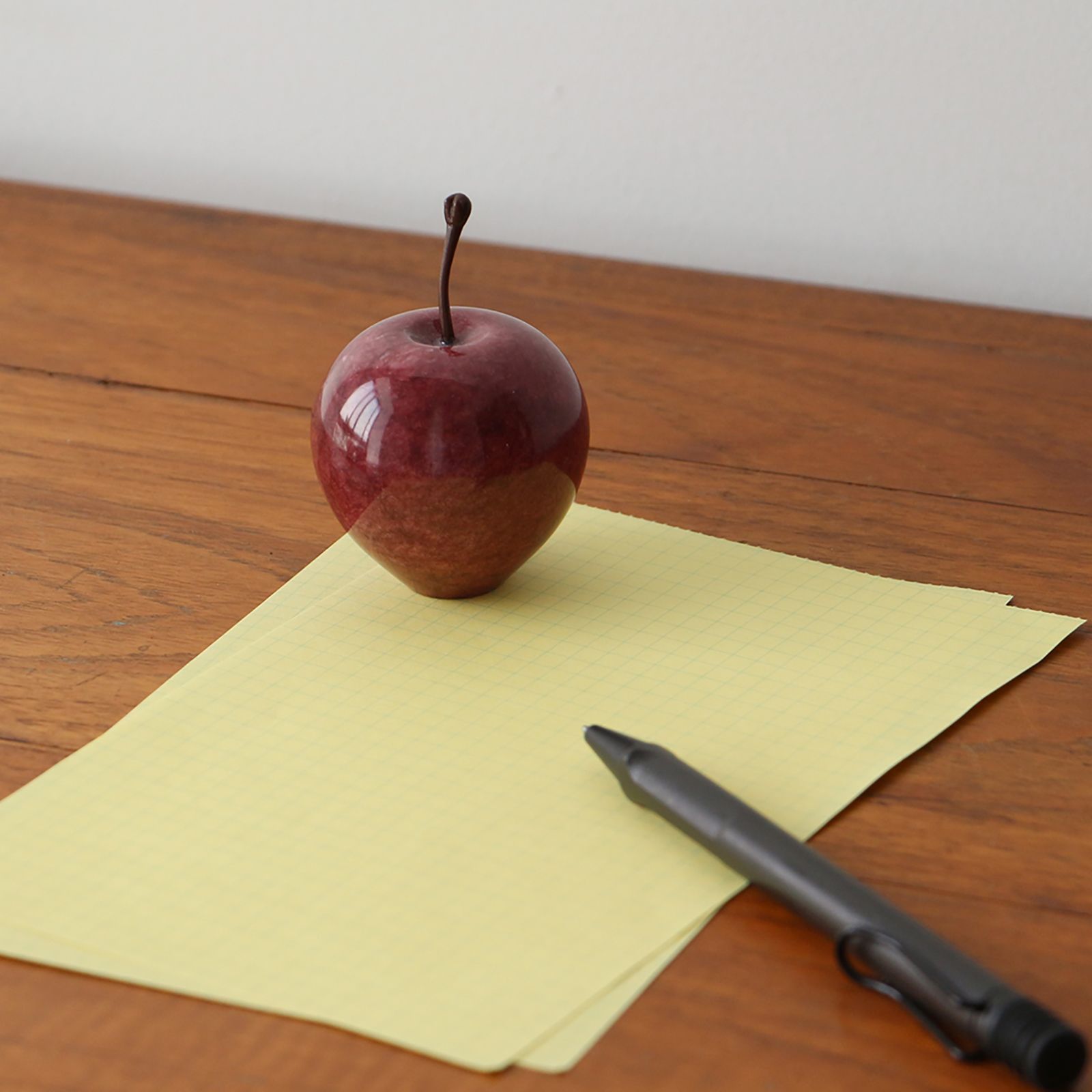 「Marble Apple Small」Red