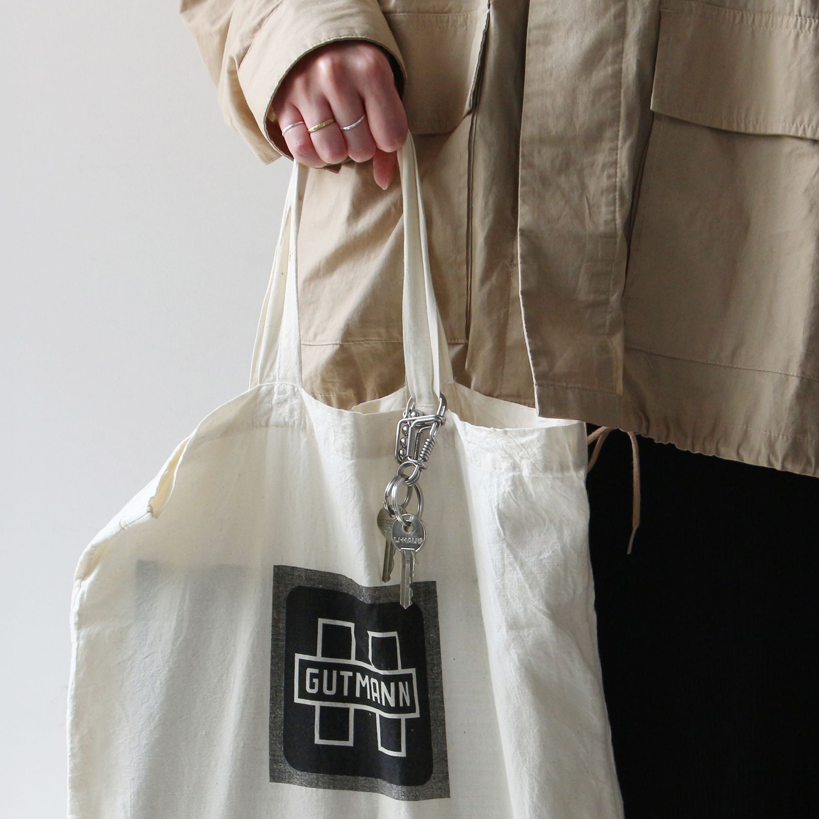 Metal Wire Carabiner シルバー