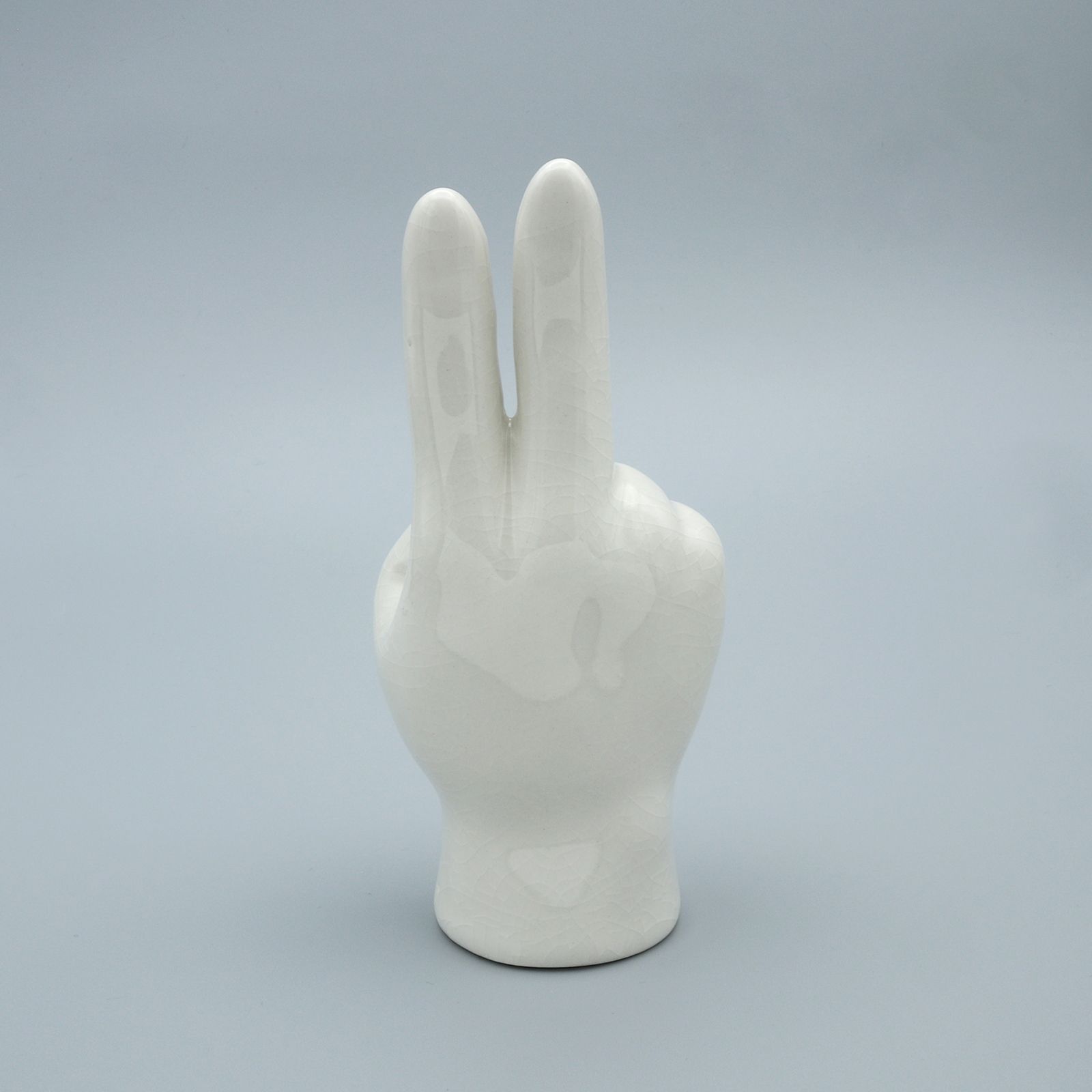 Porcelain Hand Objet “Peace”