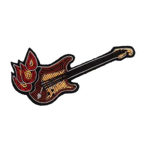 「Burning Guiter」ブローチ