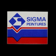 「SIGMA PEINTURES」ヴィンテージステッカー ヨーロッパ