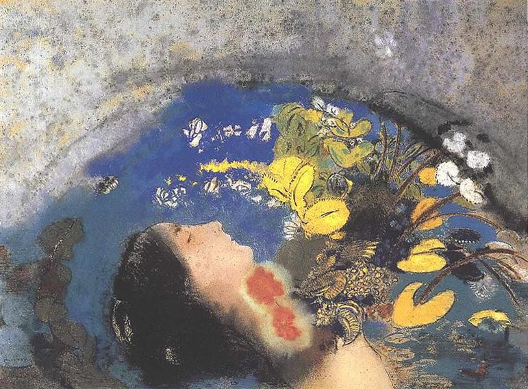 「Ophelia オフィーリア」イヤリング(片耳)