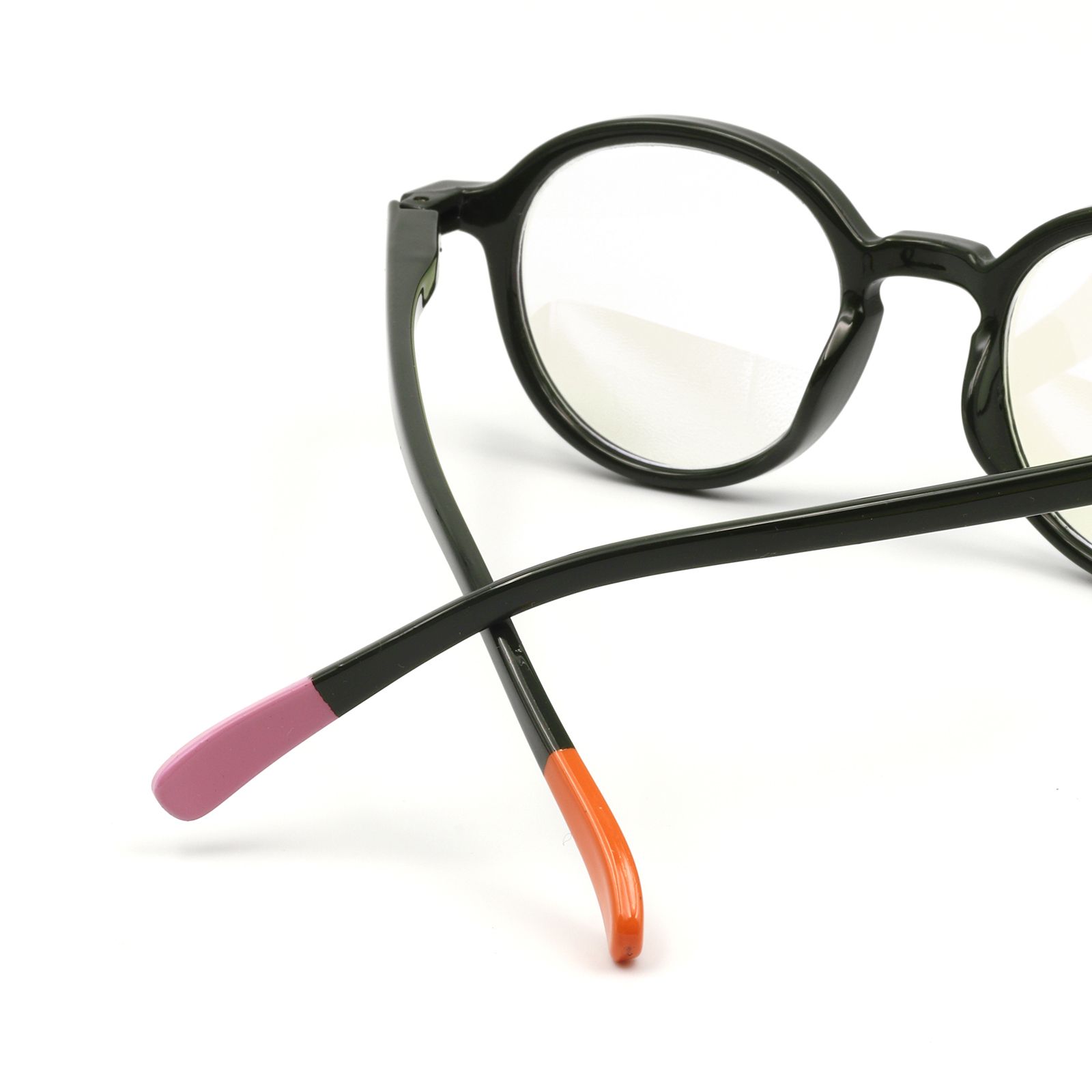 「CIRCLE SLIM」ブルーライトリーディンググラス dark green