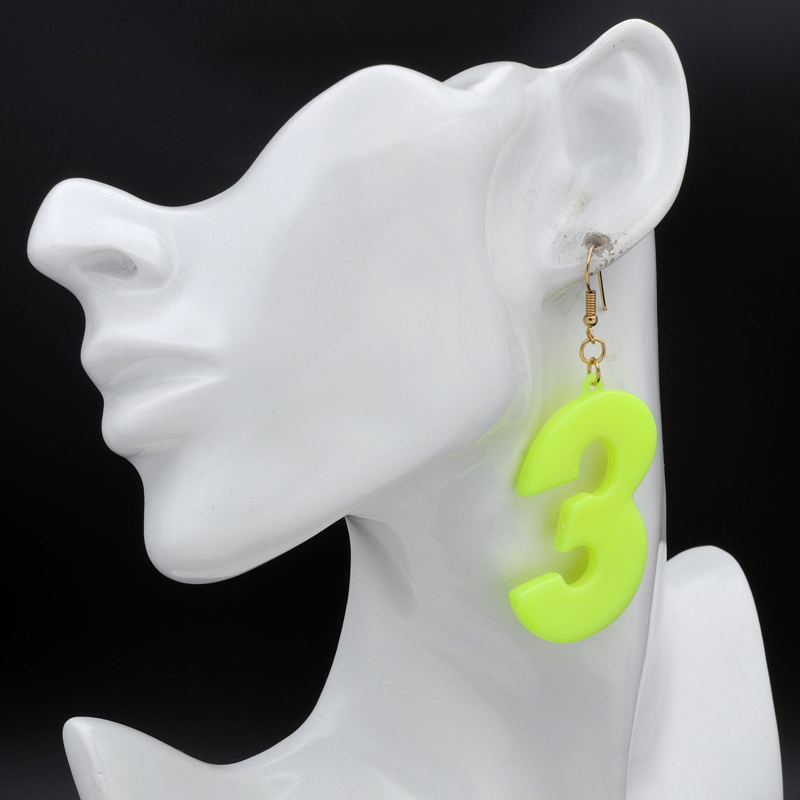 「80s  ネオンNo.3」ピアス フランス
