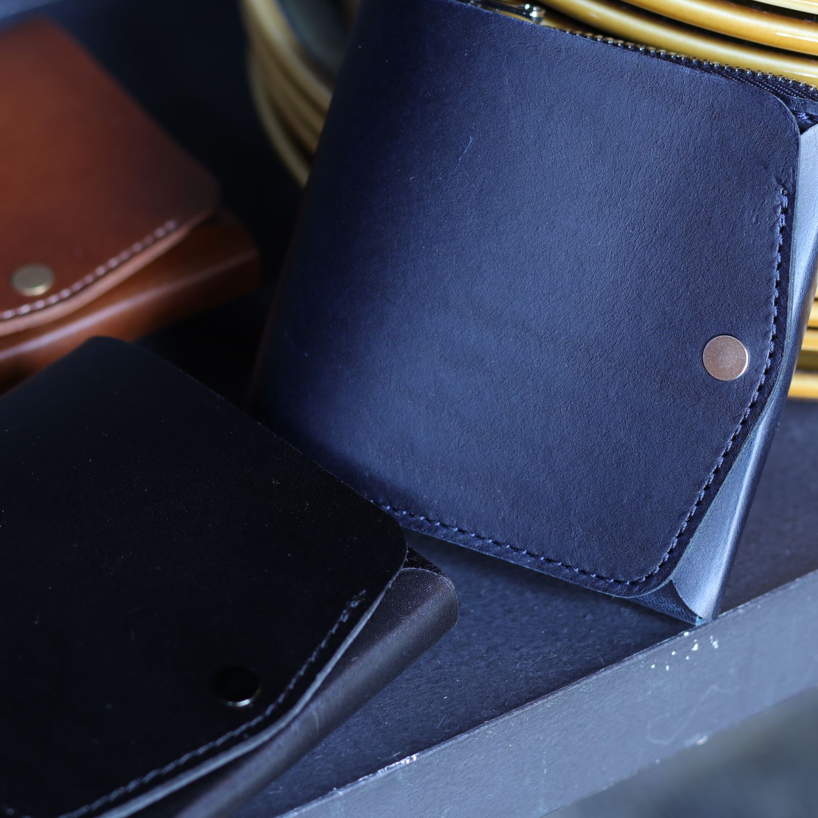 「小さく薄い財布SAKU ver.3 Buttero ブッテーロ」ブラック