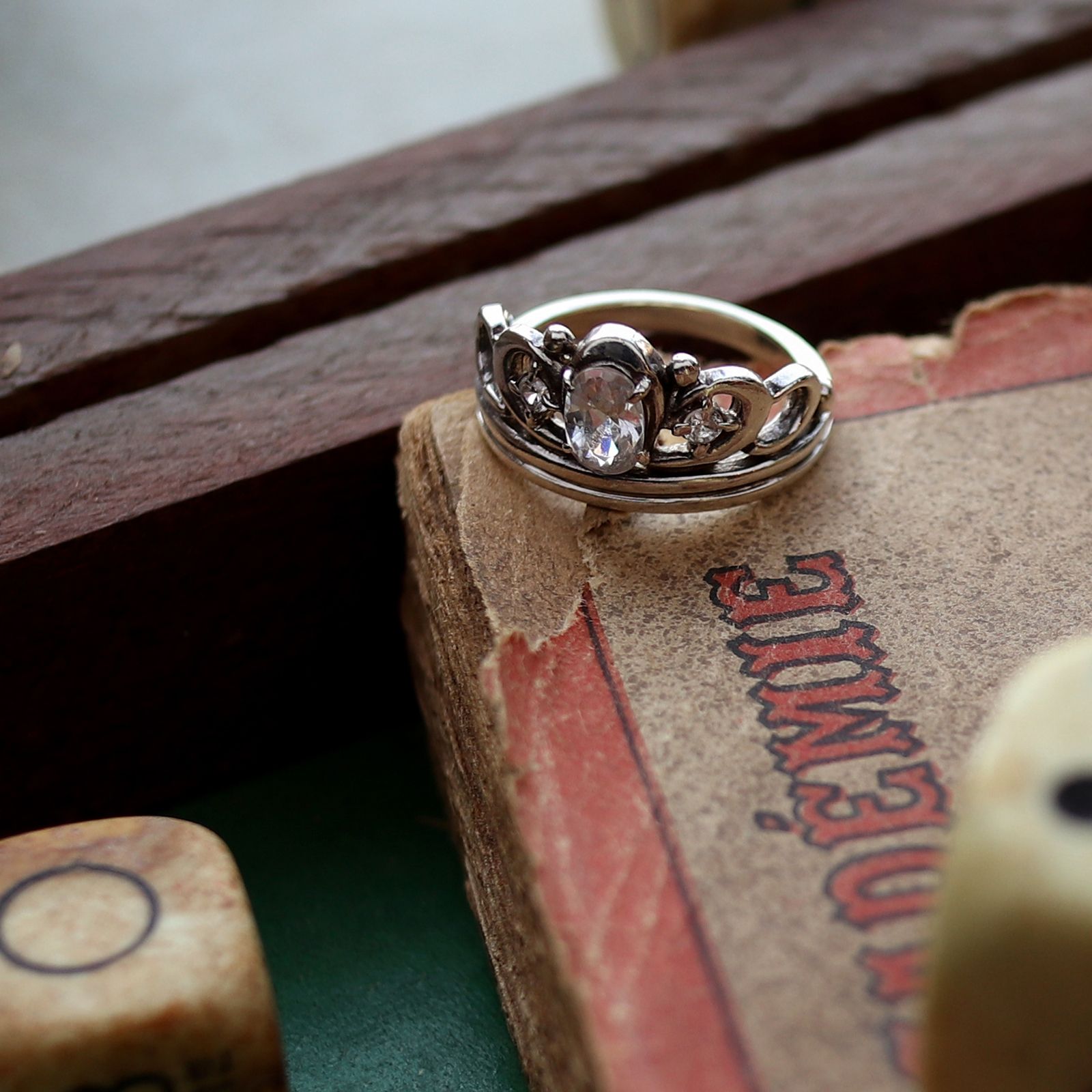 「ティアラ」リング ヨーロッパ silver925