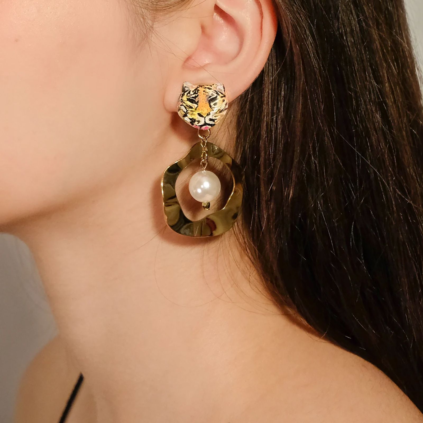 「TORA Pearl」イヤリング
