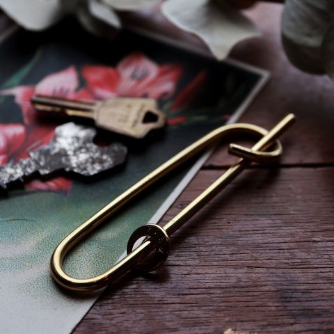 「KEY HOLDER」キーホルダー キーリング FORM × amabro