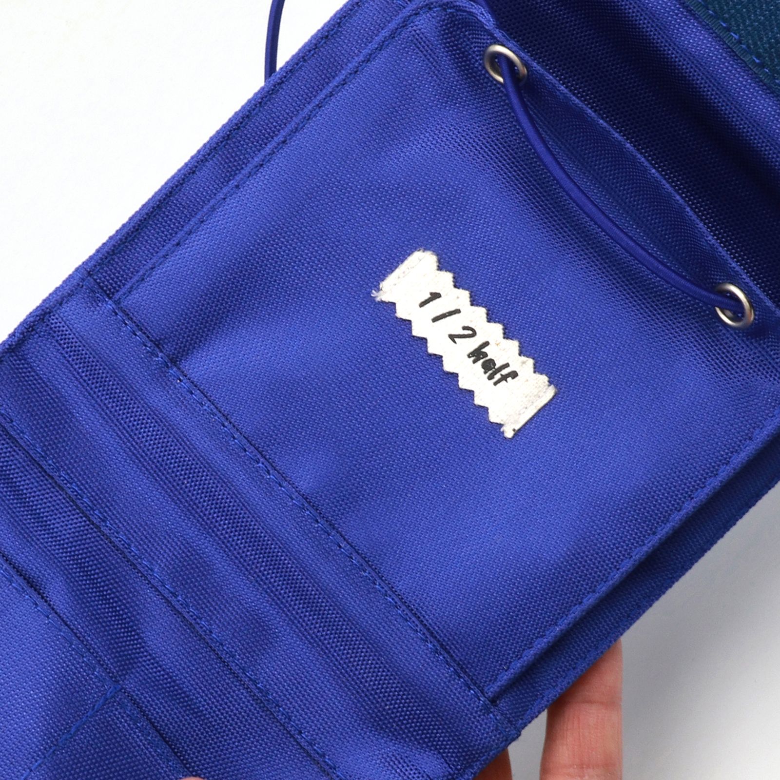 「MUSI Wallet」ショルダーウォレットL ブルー