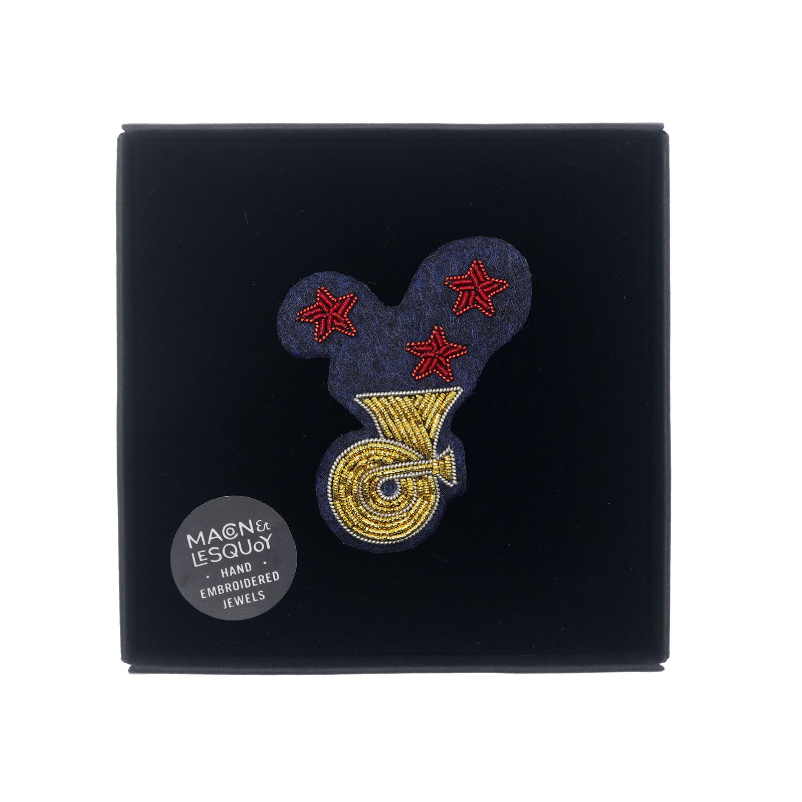 「French Horn」ブローチ