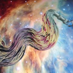 「TEO Long」イヤリング（片耳）【La cosmologie de sachikoism】