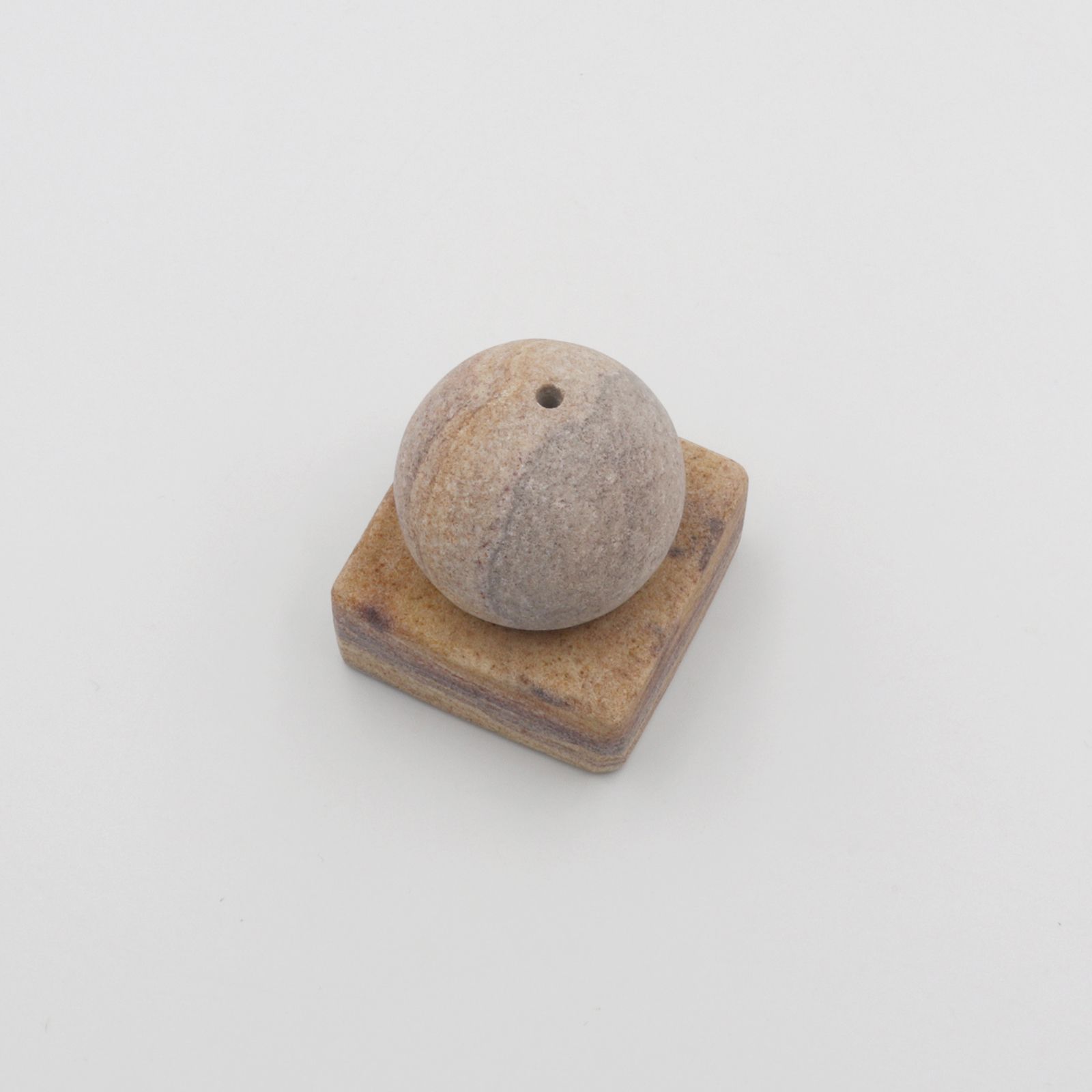 STONE INCENSE HOLDER Sandstone Marble