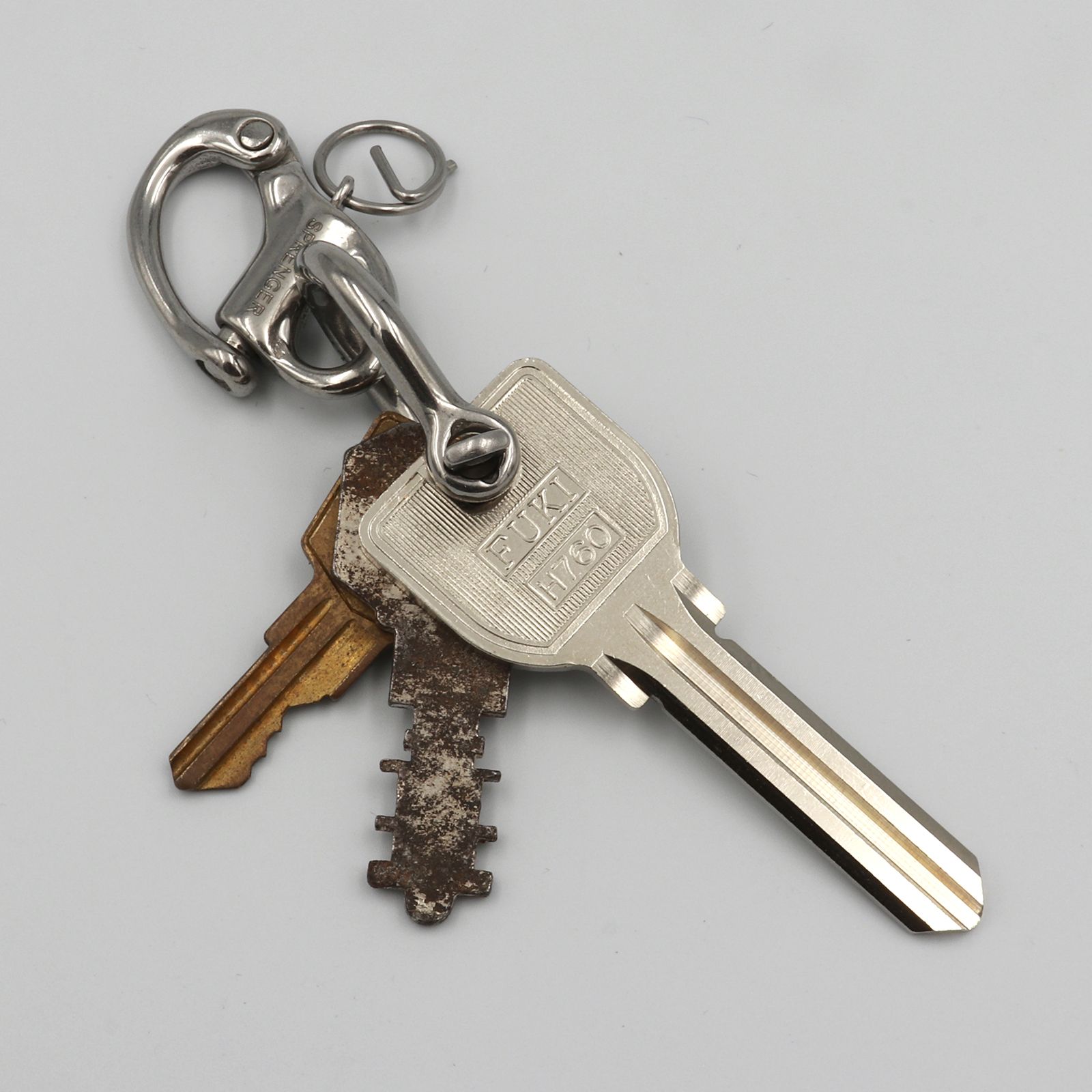 「BOW SHACKLE S」シャックル キーリング WICHARD