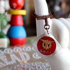B.N.C.I 国立商工業銀行 20フラン硬貨 ブルボンキーホルダー