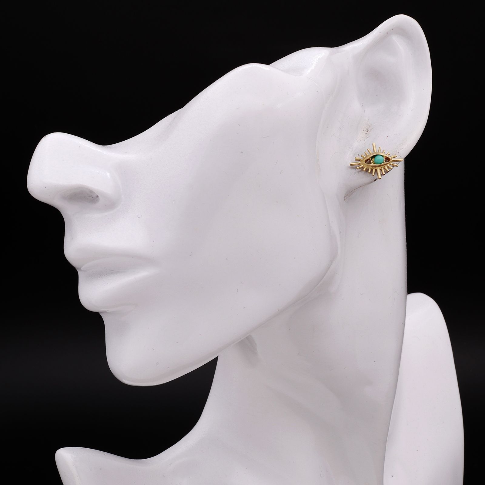 「Rock eye pierce」ピアス ブルーアイ