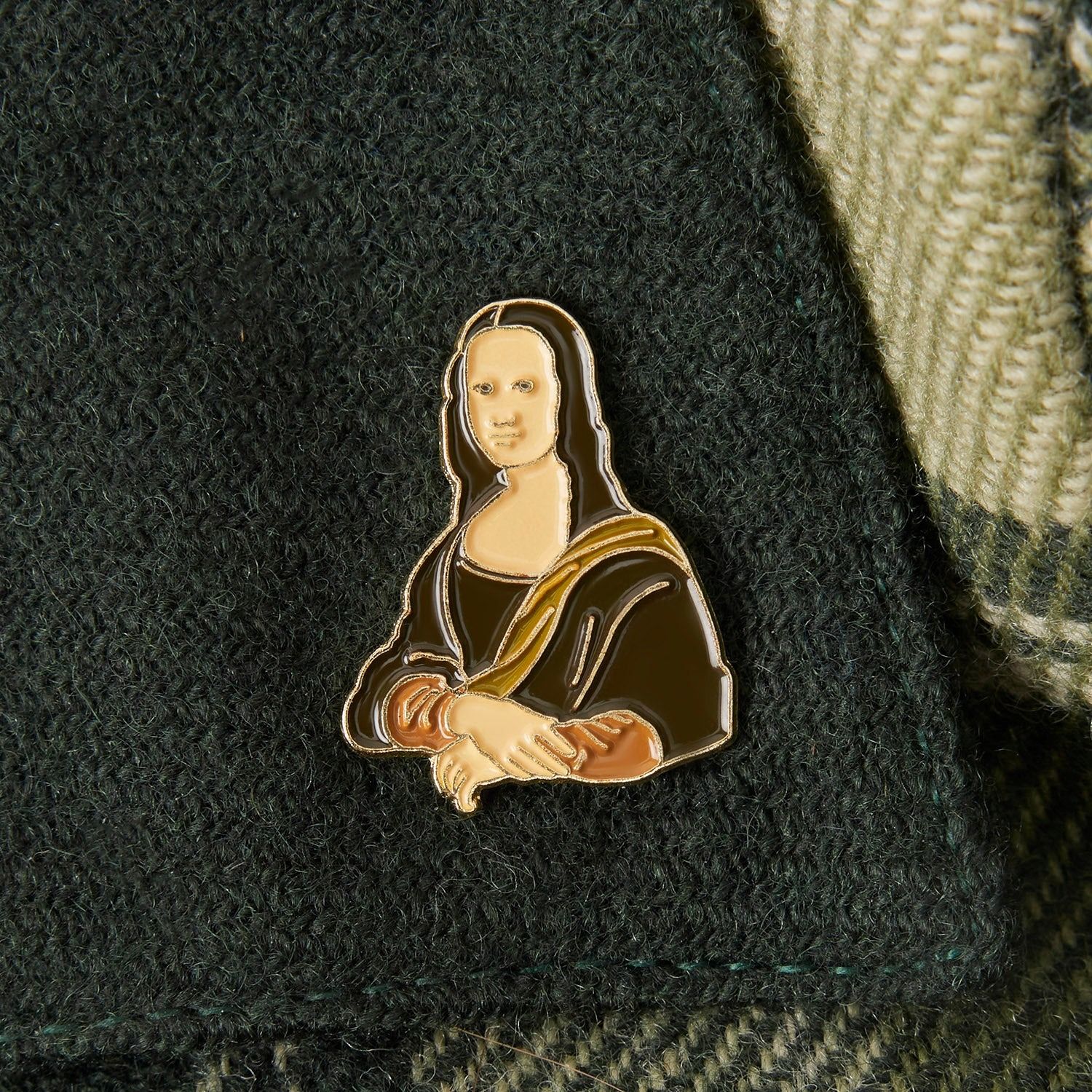 「Mona Lisa Leonardo da Vinci」ピンズ モナ・リザ/レオナルド・ダ・ヴィンチ