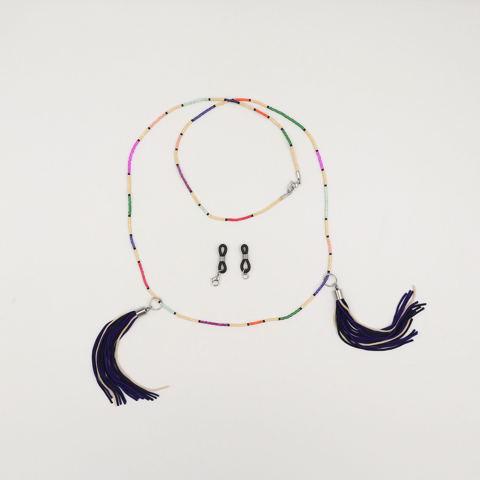 「LINE」グラスチェーン/ネックレス