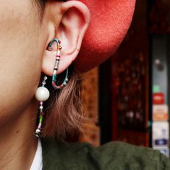 「STICKくるり」イヤーカフ